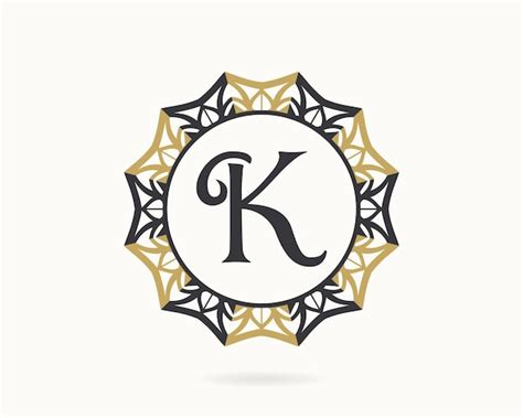 Premium Vector K Logo Luxury Letter K Vector Monogram K Letter