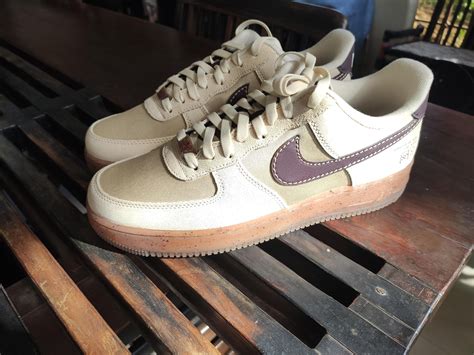 Nike Air Force 1 Coffee On Hand Photos Sneakers