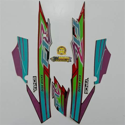 Jual Striping Yamaha Fizr Fiz R F Zr Stiker Body Motor List Body