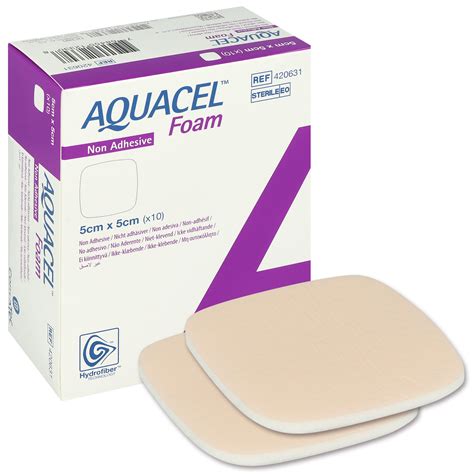 Aquacel Foam nicht adhäsiv günstig 5 x 5 cm 10 St PraxisPanda