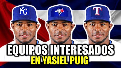 CANDELA APARECEN 3 EQUIPOS INTERESADOS EN YASIEL PUIG YouTube