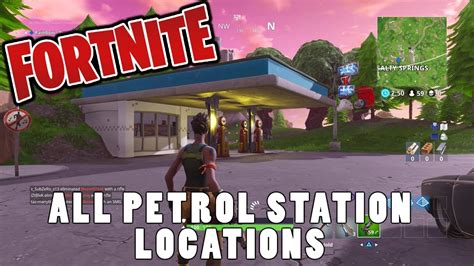 All Fortnite Petrolgas Station Locations Fortnite Season 3 Week 5