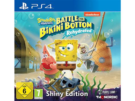 Spongebob SquarePants Battle for Bikini Bottom Rehydrated Shiny Edition PlayStation 4 für