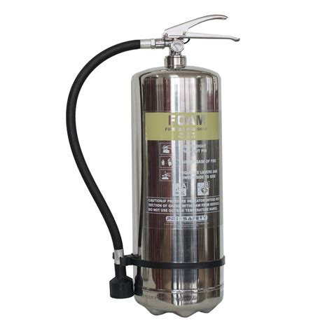 Stainless Steel Foam Fire Extinguisher 12L China Stainless Steel Fire