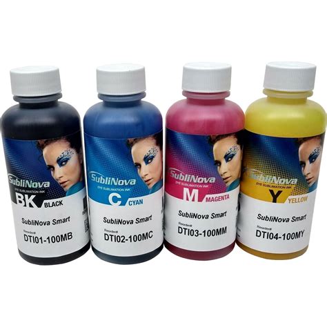 100ml InkTec Sublinova Smart Dti Sublimación Tinta 4 Color para Epson