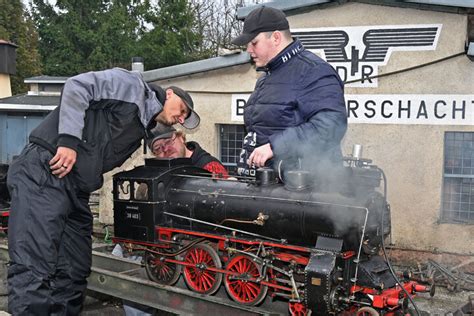 Markleeberg Richtig Dampf Ablassen Modellbahnpark Auenhain Bereitet