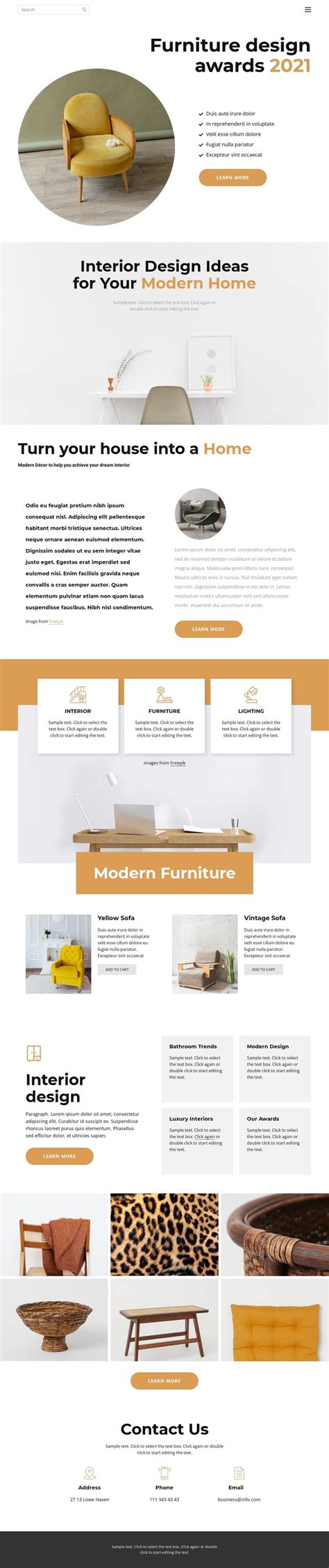 Design Award Css Template By Nicepage