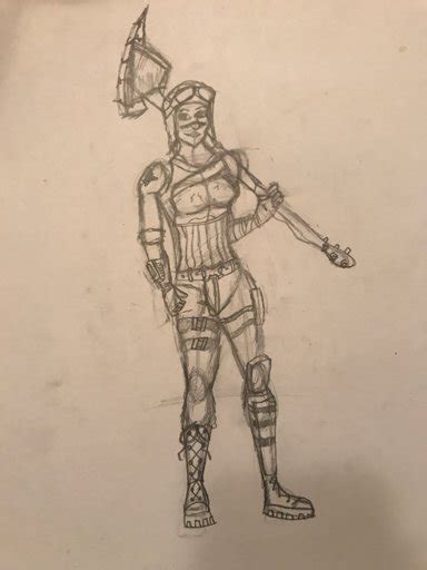 Renegade Raider Sketch Fortnite Battle Royale Armory Amino