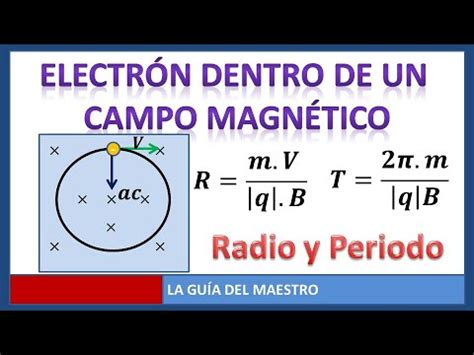 Movimiento de un electrón dentro de un campo magnético YouTube