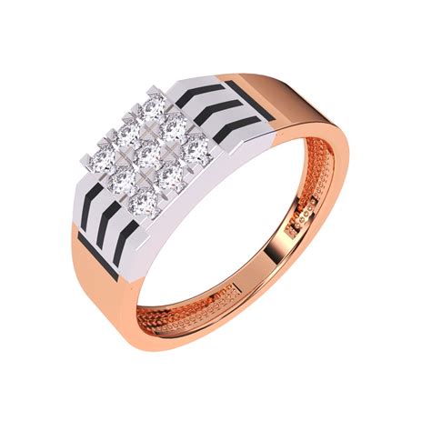 Buy Men's Diamond Rings Online in India at Best Price