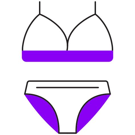 Bikini Generic Color Lineal Color Icon