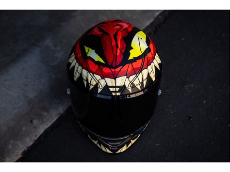 Motorradhelm HJC RPHA 1 Toxin Marvel Racing Helmet