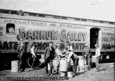 Barnum and Bailey Circus history and Photos