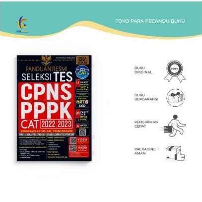 Jual Buku Referensi Panduan Resmi Seleksi Tes Cpns Pppk Cat