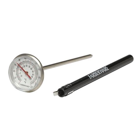 Farberware Protek Instant Read Antilog Meat Thermometer With Pocket Holder