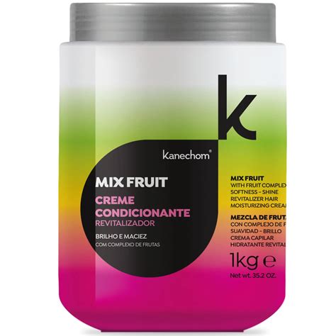 Creme de Tratamento Kanechom Mix Fruit Revitalizador 1000g Sofí