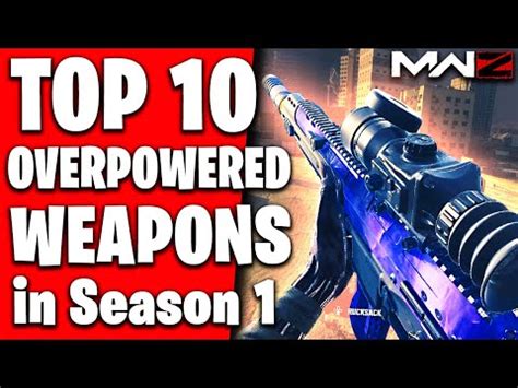 New Top Best Overpowered Weapons In Season Mw Zombies Op Loadouts