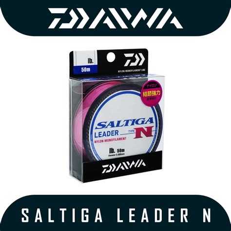 Jual Senar Pancing Leader Daiwa Saltiga Leader Type N Line 50m Shopee