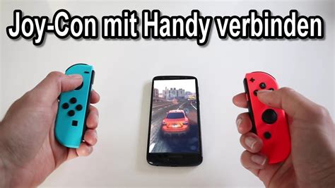 Joy Con Mit Handy Tablet Verbinden Nintendo Switch Controller Mit