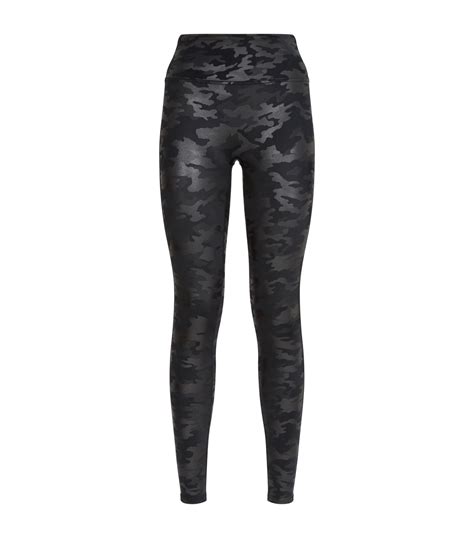 Spanx Camo Faux Leather Leggings Harrods Lt