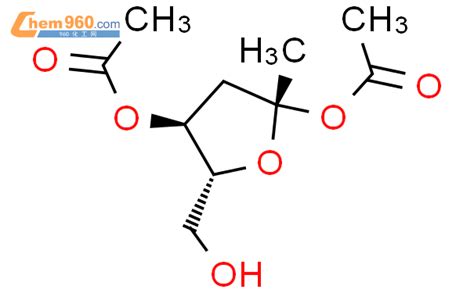 62853 55 8 甲基 2 脱氧 beta D 呋喃核糖苷二乙酸酯化学式结构式分子式mol 960化工网