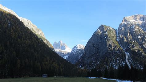 Toblach Dobbiaco Drei Zinnen Blick Vista Tre Cime View Of The