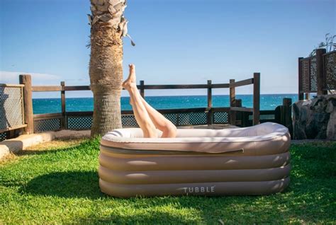 Tubble Inflatable Bathtub Is Ideal For Small Bathrooms