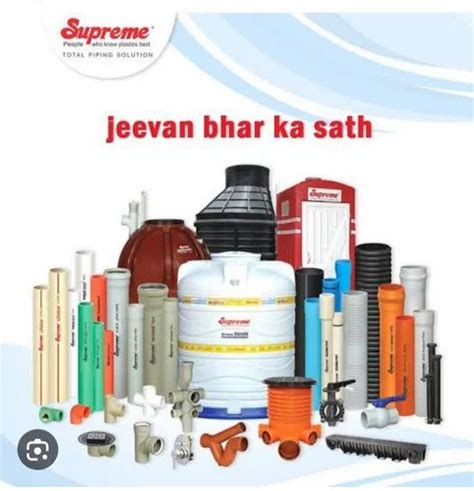 Supreme Pvc Pipes At Best Price In Sikar By Shorya Enterprises Id