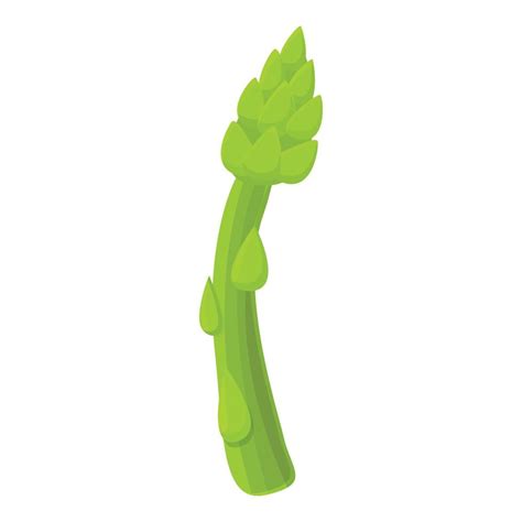 Asparagus Vegetable Icon Cartoon Style Vector Art At Vecteezy