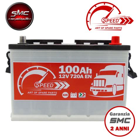 Batteria Camion Trattore Camper Speed Ah A Fiamm Akuma G