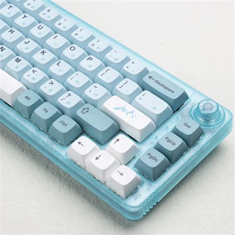 Gmk Clone Keycaps 125 Chaves Xda Perfil Pbt Keycap Iceberg Azul