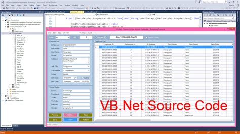 VB Net And Access Database Learn VB Net By Building A Simple Application