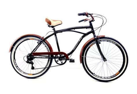 Bicicleta Beach Bike Route Bike Retro Beach Masculina Aro 26 17 5 7v