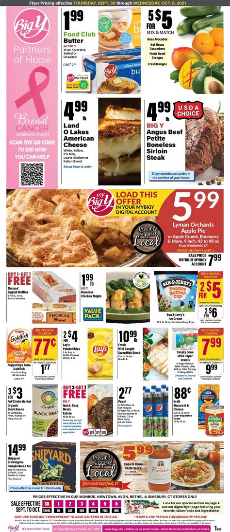 big y ad for this week 8