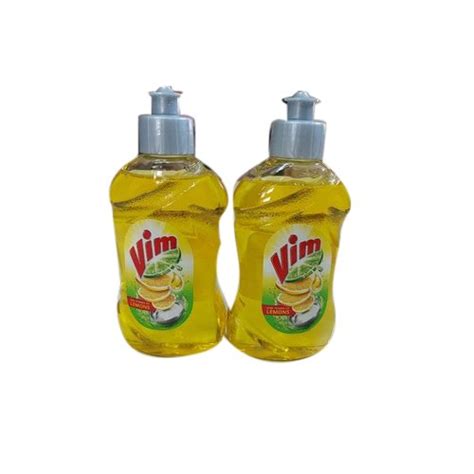 Vim Lemon Dishwash Liquid For Dish Washing Packaging Size Ml At