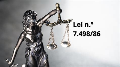 Lei n º 7 498 de 25 de junho de 1986 Sou Enfermagem