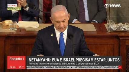 Netanyahu Fala No Congresso Dos Eua E Diz Que Guerra Em Gaza Entre