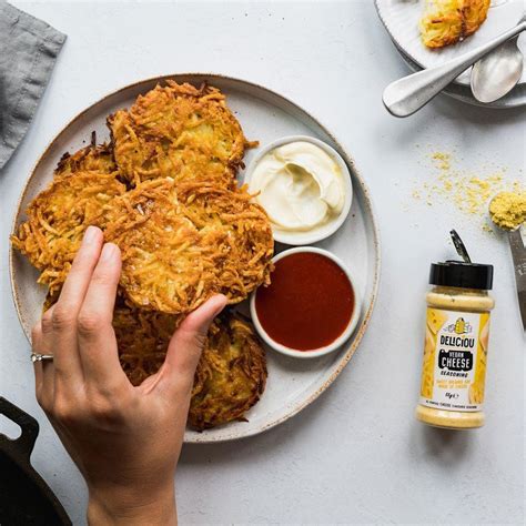 Cheesy Hash Browns – Deliciou