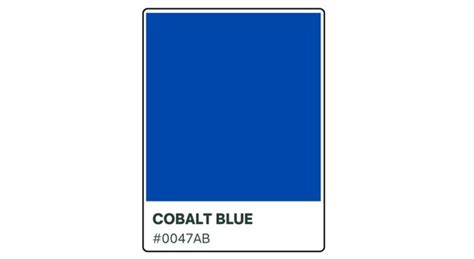 Cobalt Color: Appearance, Symbolism, and Fun Facts | HipFonts