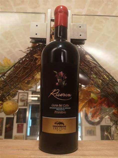 Primitivo Di Gioia Del Colle Riserva Cantina Tre Pini DOP 2020 BIO