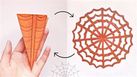 How To Make Paper Spider Web For Halloween Decorations Halloween