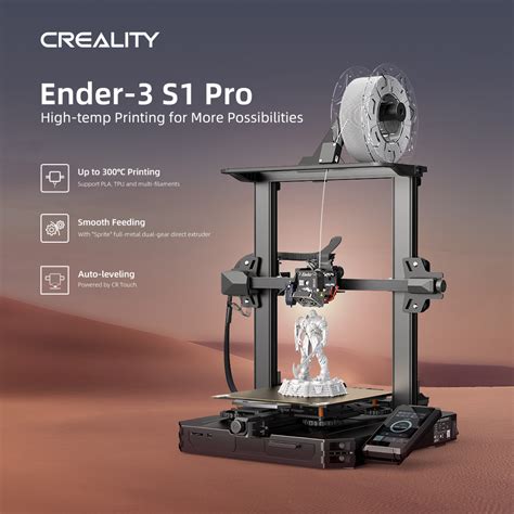 Creality Ender 3 S1 Pro 3D Prima 3D Printers And Filaments