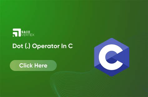 Dot Operator In C