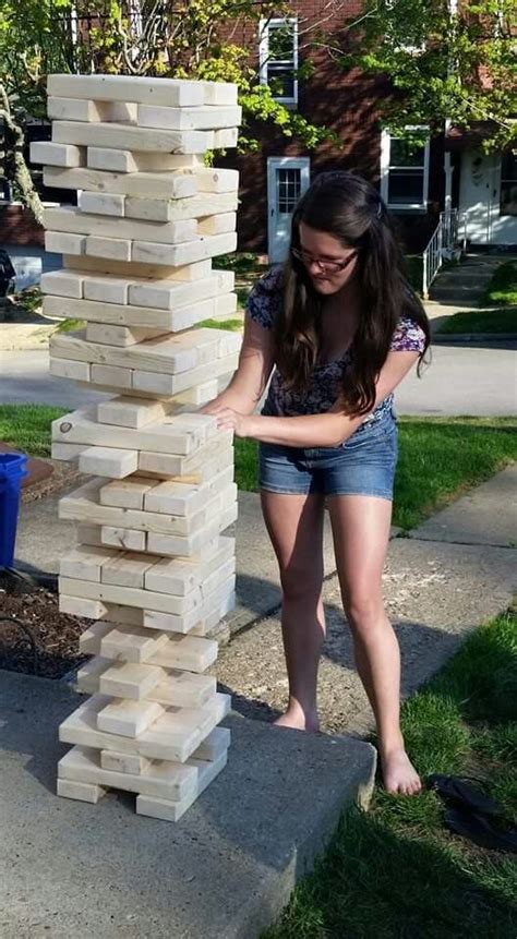 Life size jenga, 2024