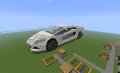 Minecraft: Lamborghini Aventador v 1.6.4 Maps Mod für Minecraft