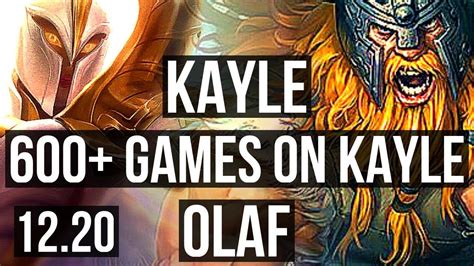 Kayle Vs Olaf Top M Mastery Games Kr Diamond