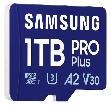 Samsung PRO Plus And EVO Select MicroSD Cards With Up To 1TB Capacity