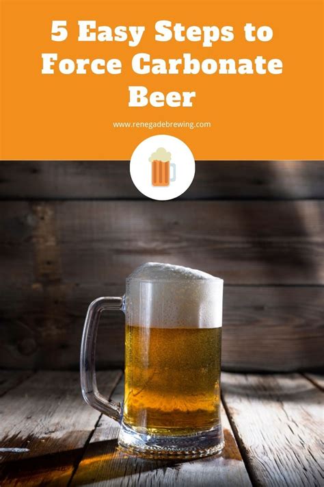 Easy Steps To Force Carbonate Beer Beer Brewing Equipment Carbonate