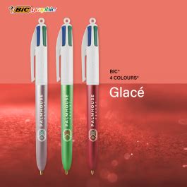 Stylo Bic Couleurs Personnalis Glac