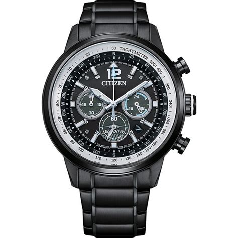 Citizen Montre Hommes Eco Drive Chronographe Bracelet Acier